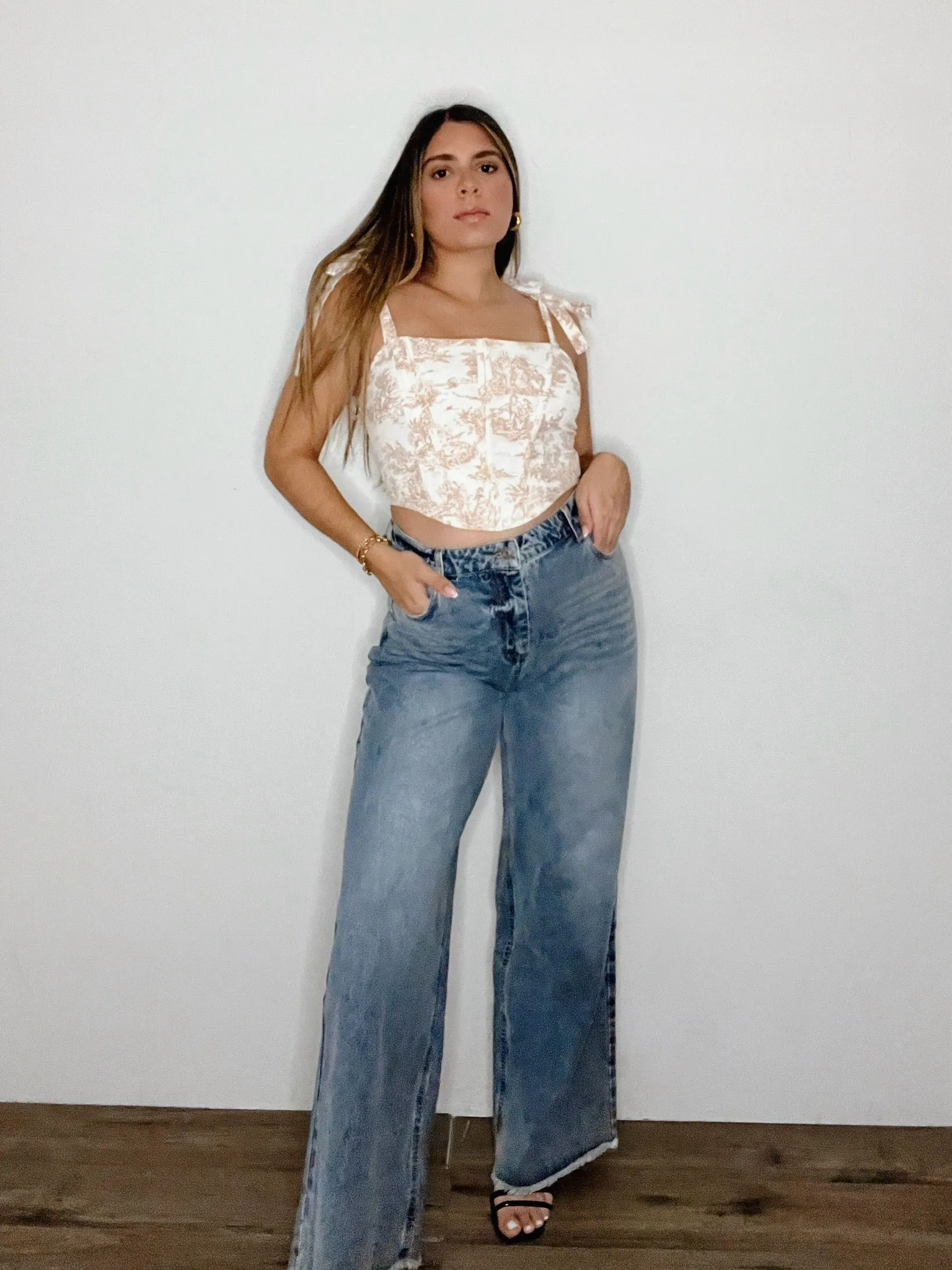 WIDE LEG DENIM