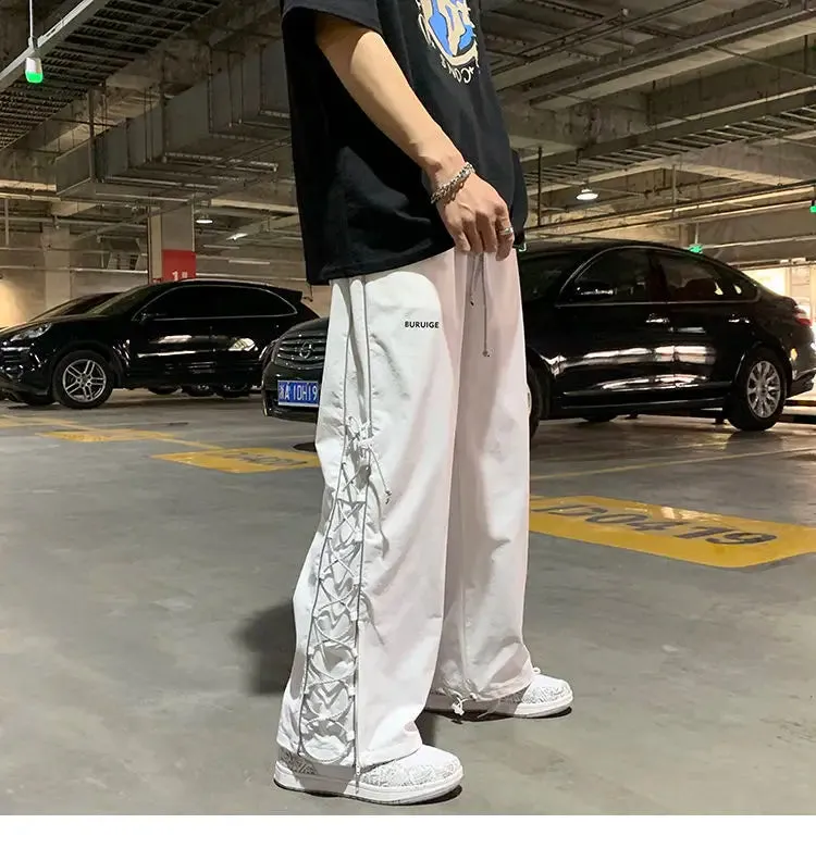 Wide-Leg Harajuku Joggers