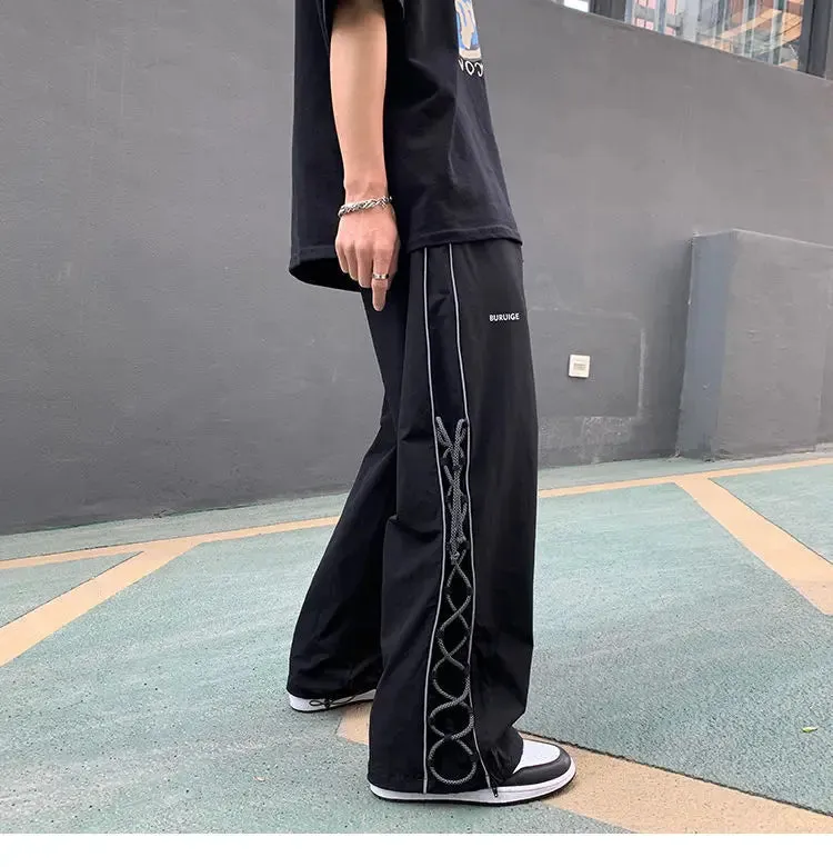 Wide-Leg Harajuku Joggers