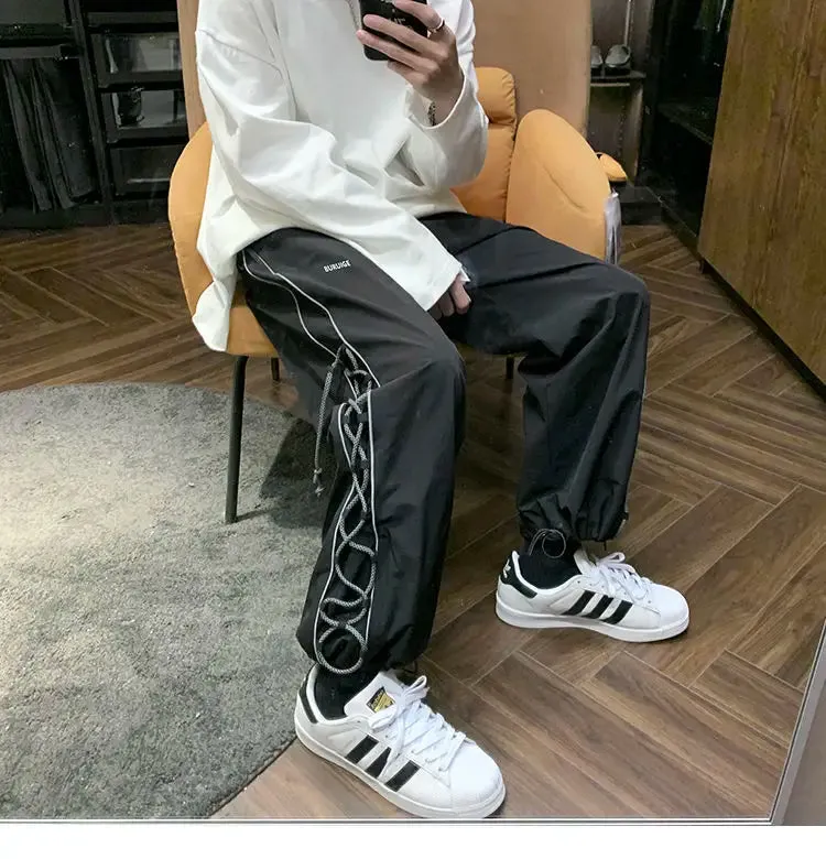Wide-Leg Harajuku Joggers