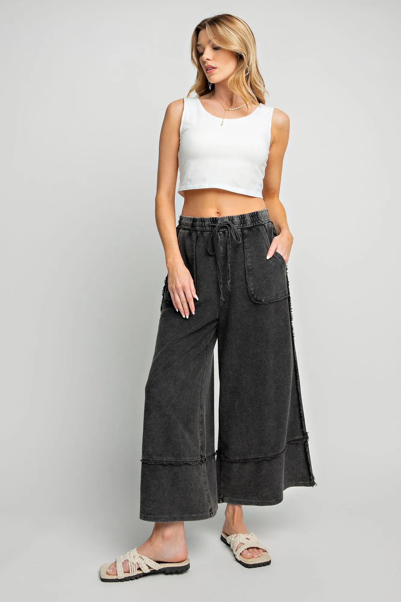 Wide Leg Palazzo Pants