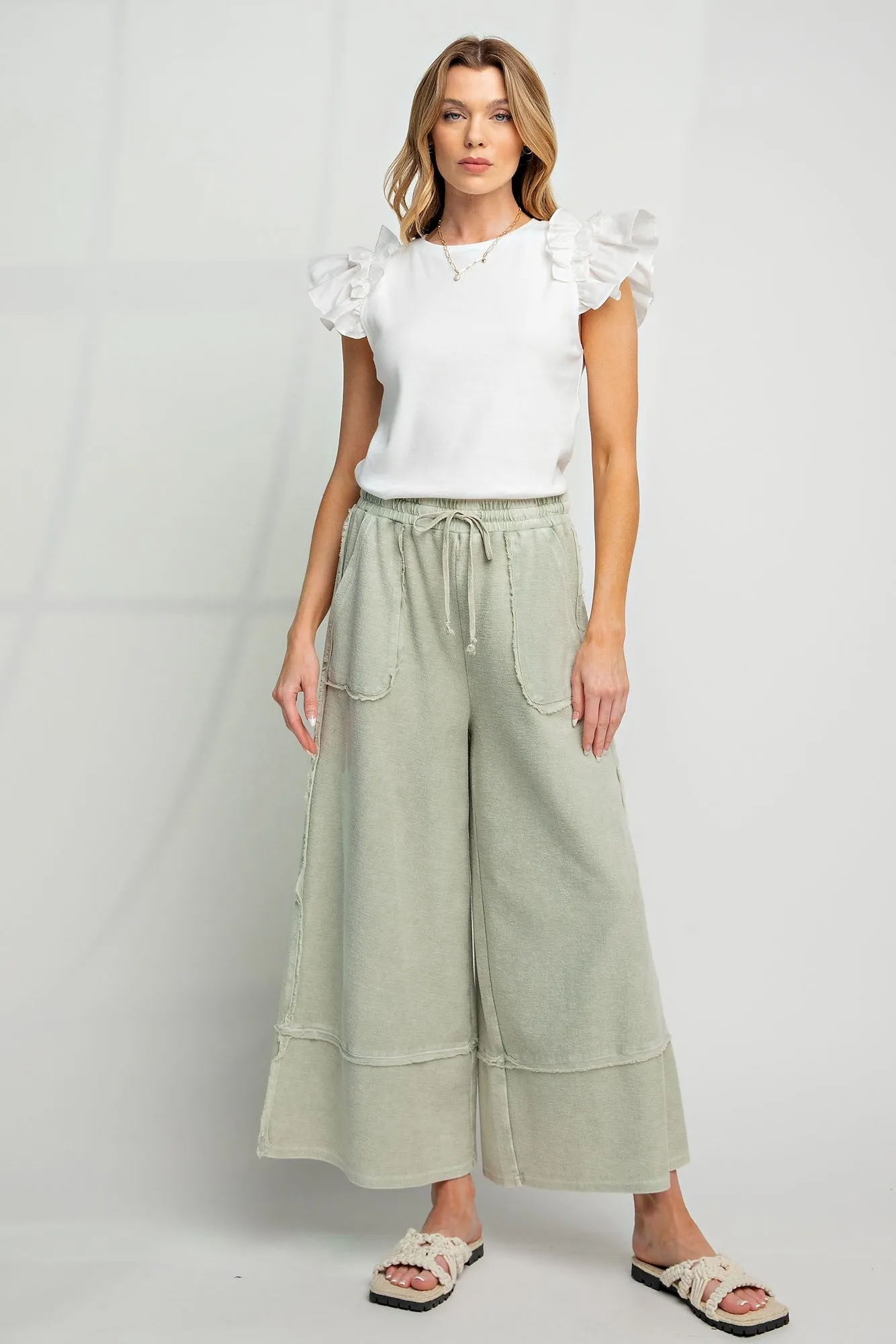 Wide Leg Palazzo Pants
