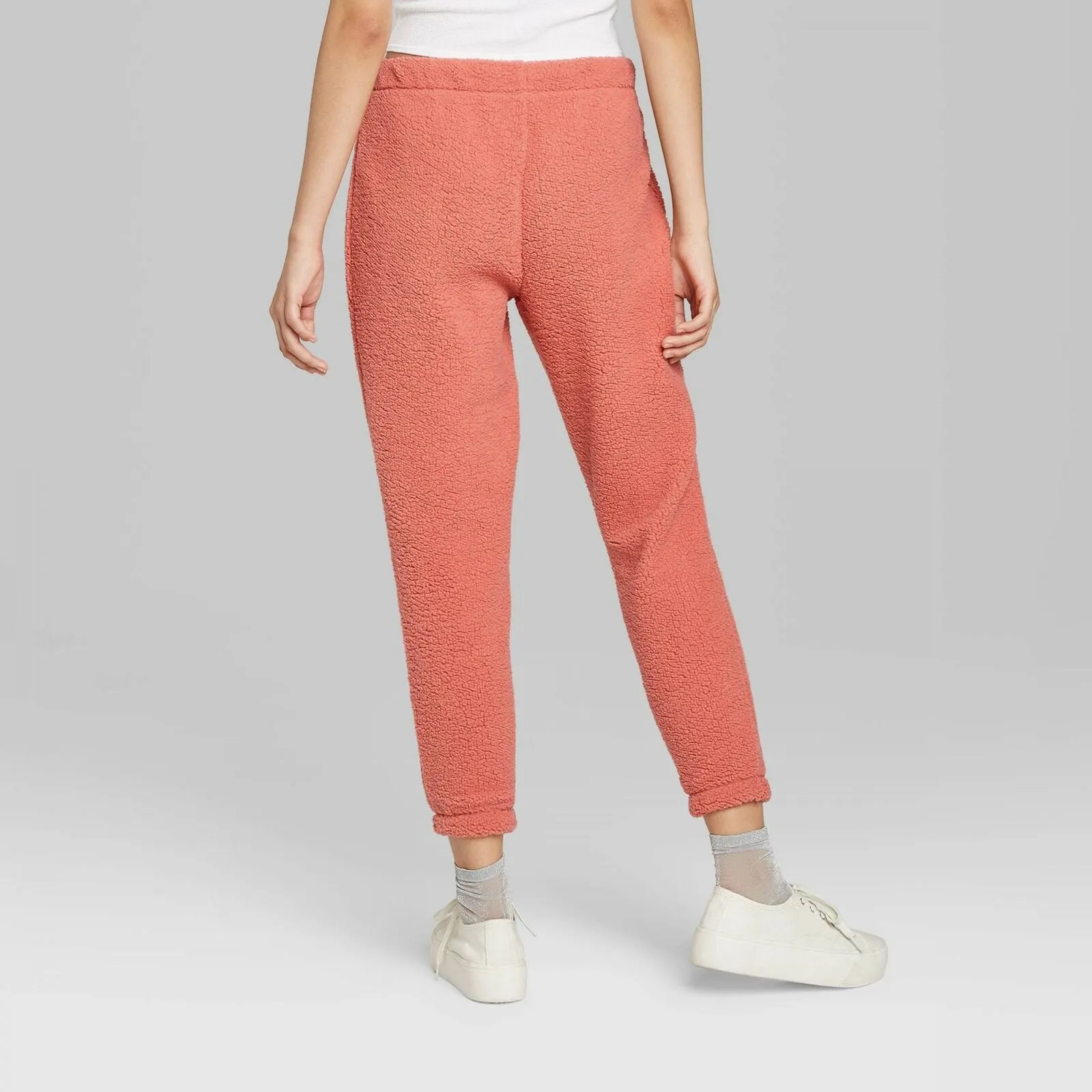 Wild Fable Women's High Rise Sherpa Sweatpants