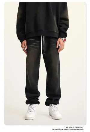 Winter Monkey Washed Fleece Sweatpants