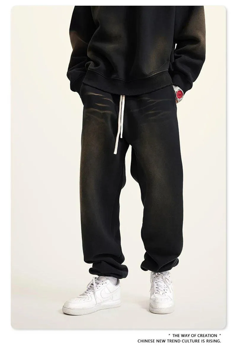 Winter Monkey Washed Fleece Sweatpants