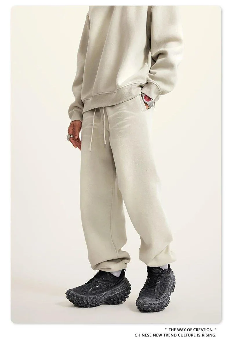Winter Monkey Washed Fleece Sweatpants