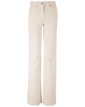 Winter White Corduroy Celia Pant