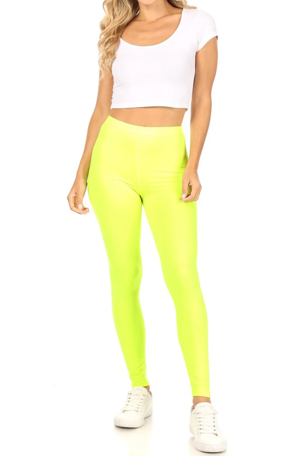 Women's Casual Tie Dye and Solid Color Elastic Band Waist Active Leggings Pants S-3XL