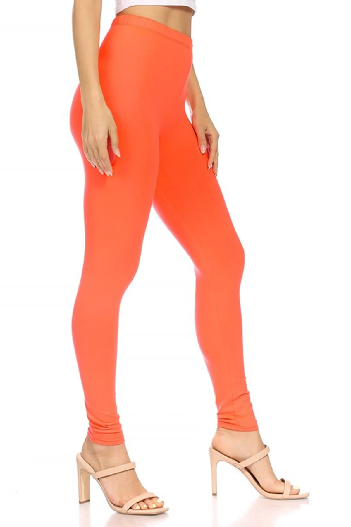 Women's Casual Tie Dye and Solid Color Elastic Band Waist Active Leggings Pants S-3XL