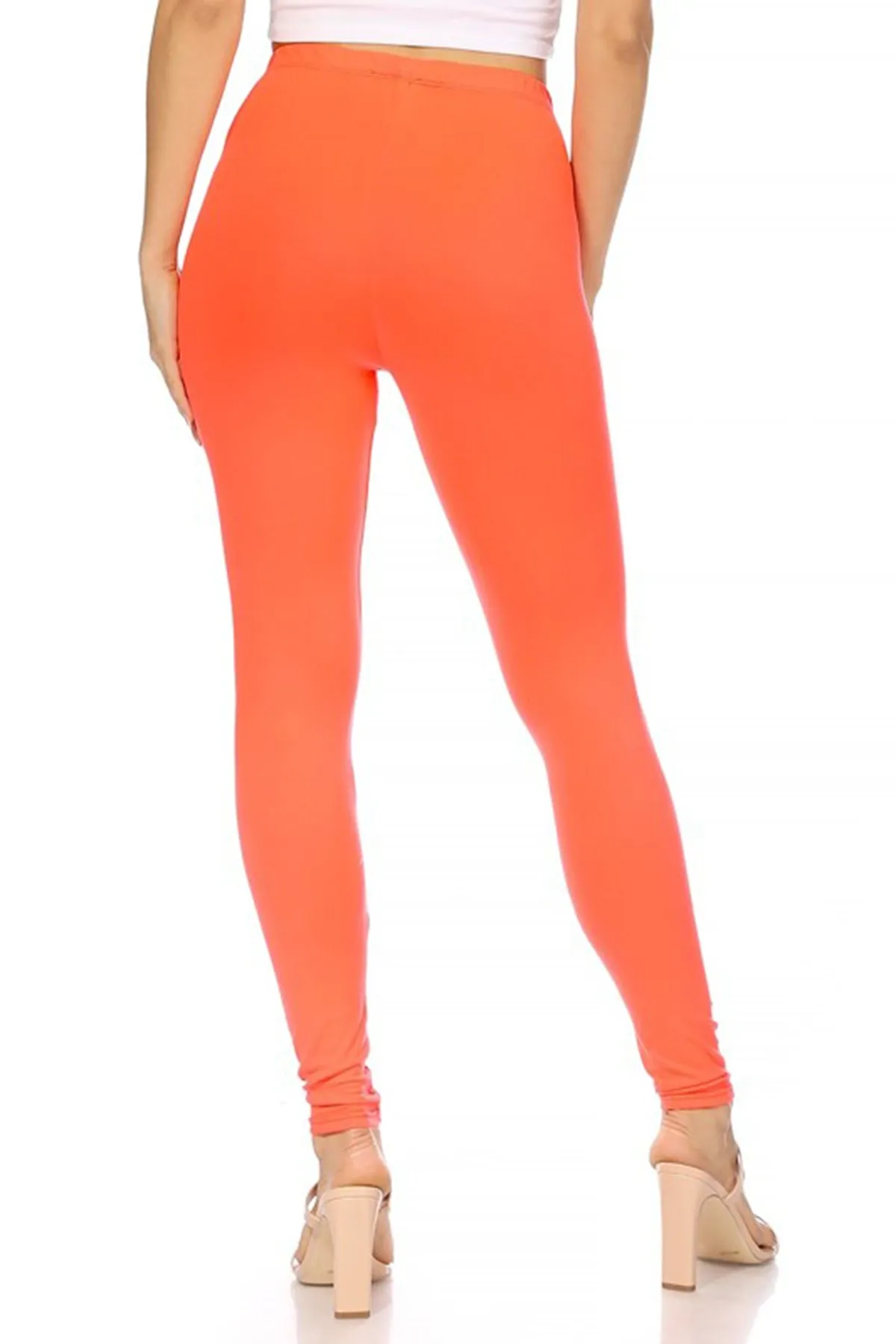 Women's Casual Tie Dye and Solid Color Elastic Band Waist Active Leggings Pants S-3XL
