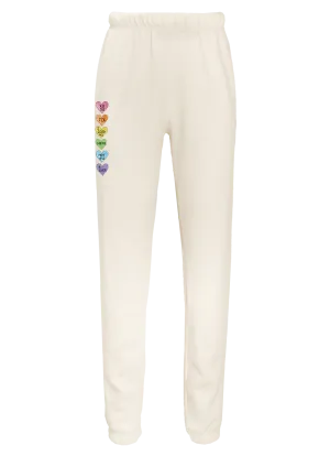 Women's Conversation Heart Sweatpants