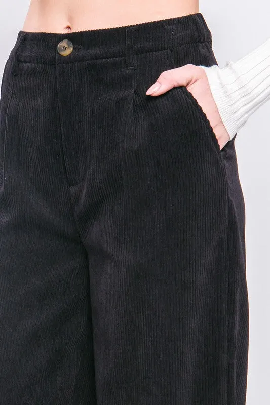 Women's Corduroy Trouser Pants