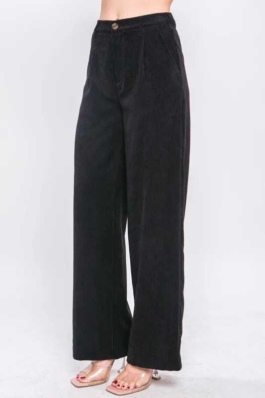 Women's Corduroy Trouser Pants