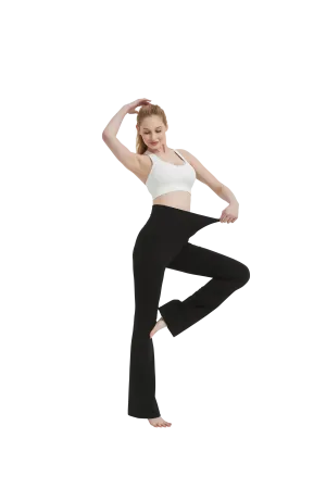 Women's High-Rise Bootcut Flare Yoga Pants 36" Inseam
