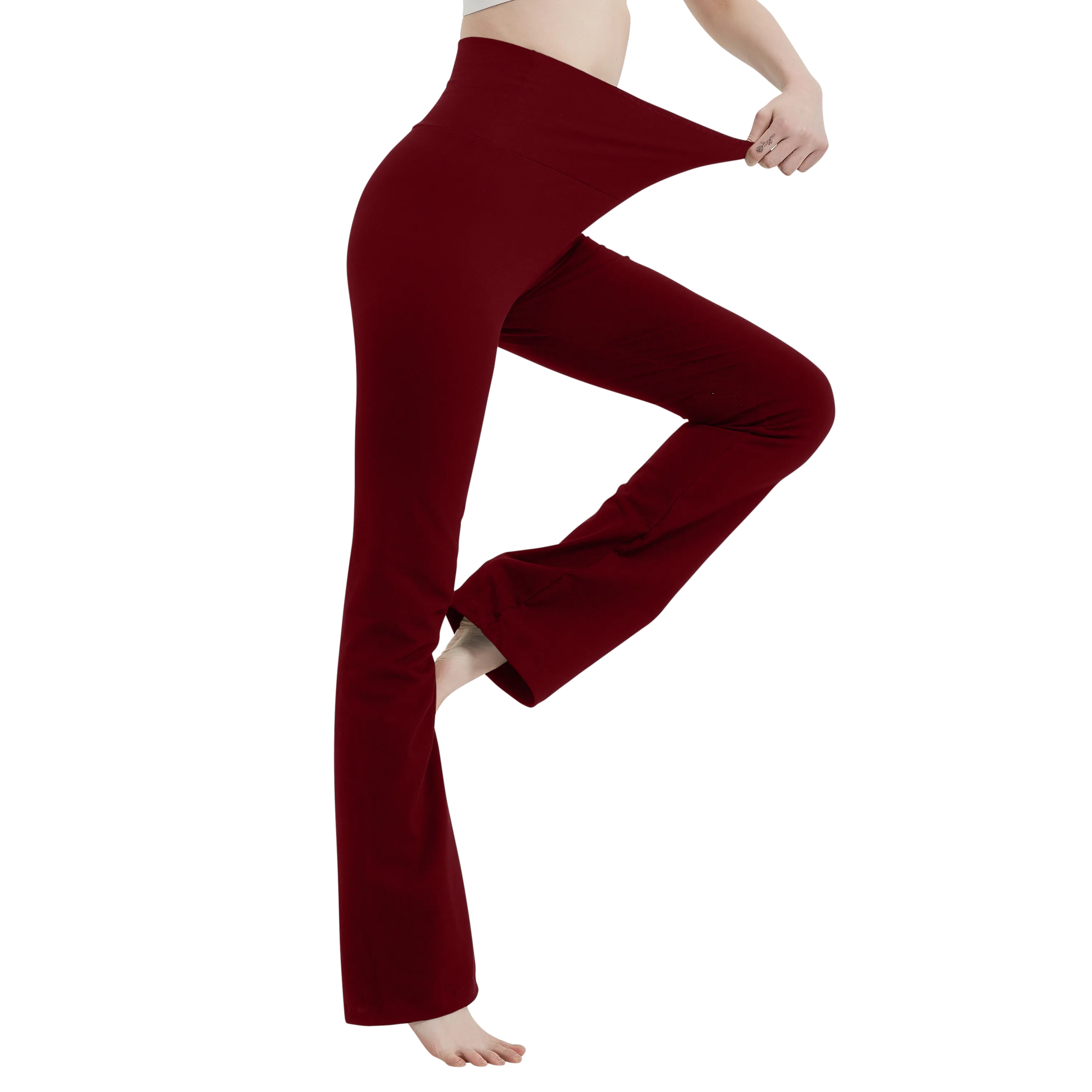 Women's High-Rise Bootcut Flare Yoga Pants 36" Inseam