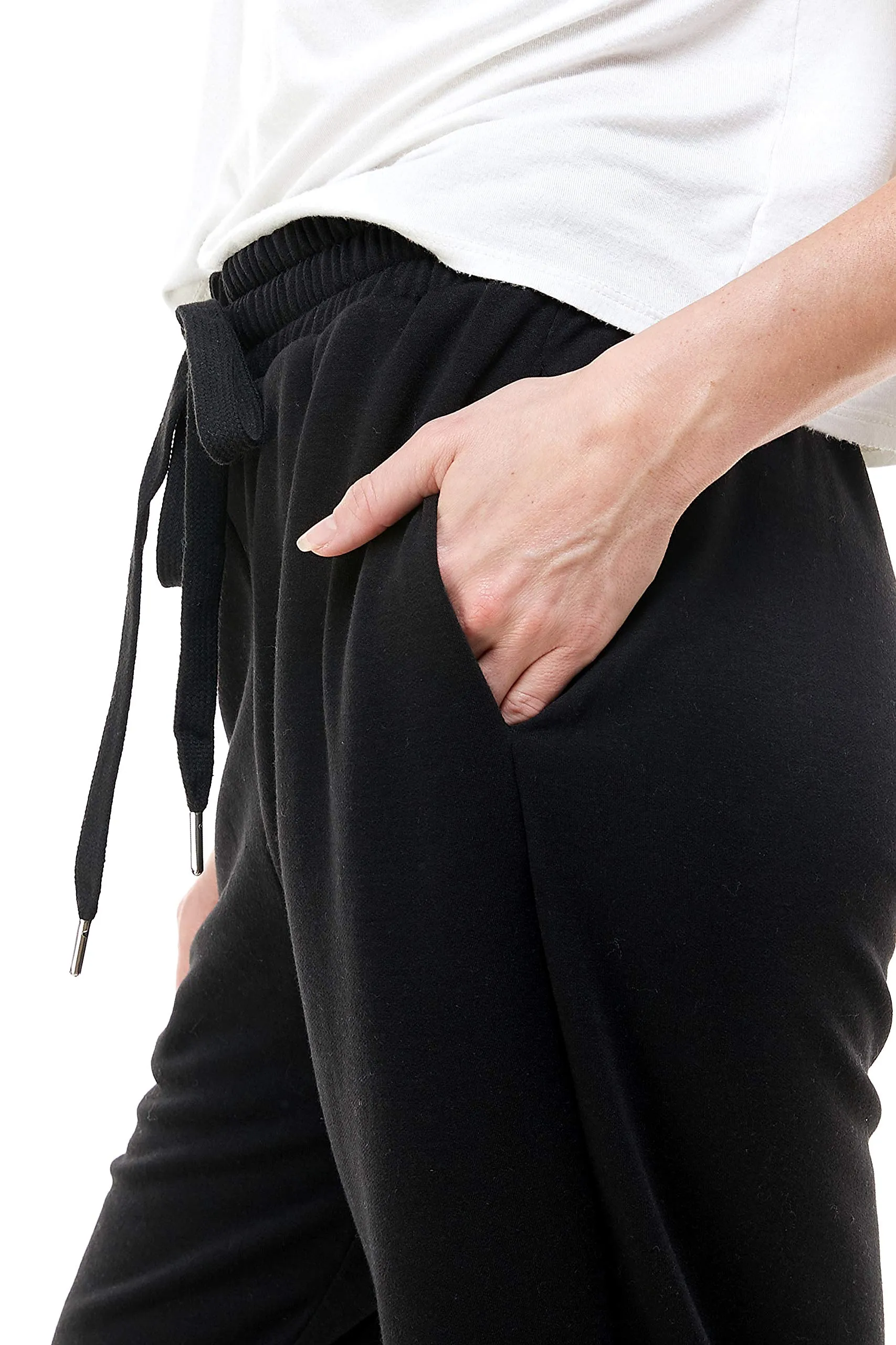 Women's High Waisted Sporty Gym Athletic Fit Jogger Sweatpants and Loose fit Lounge Trousers Plus Size Lounge Pant