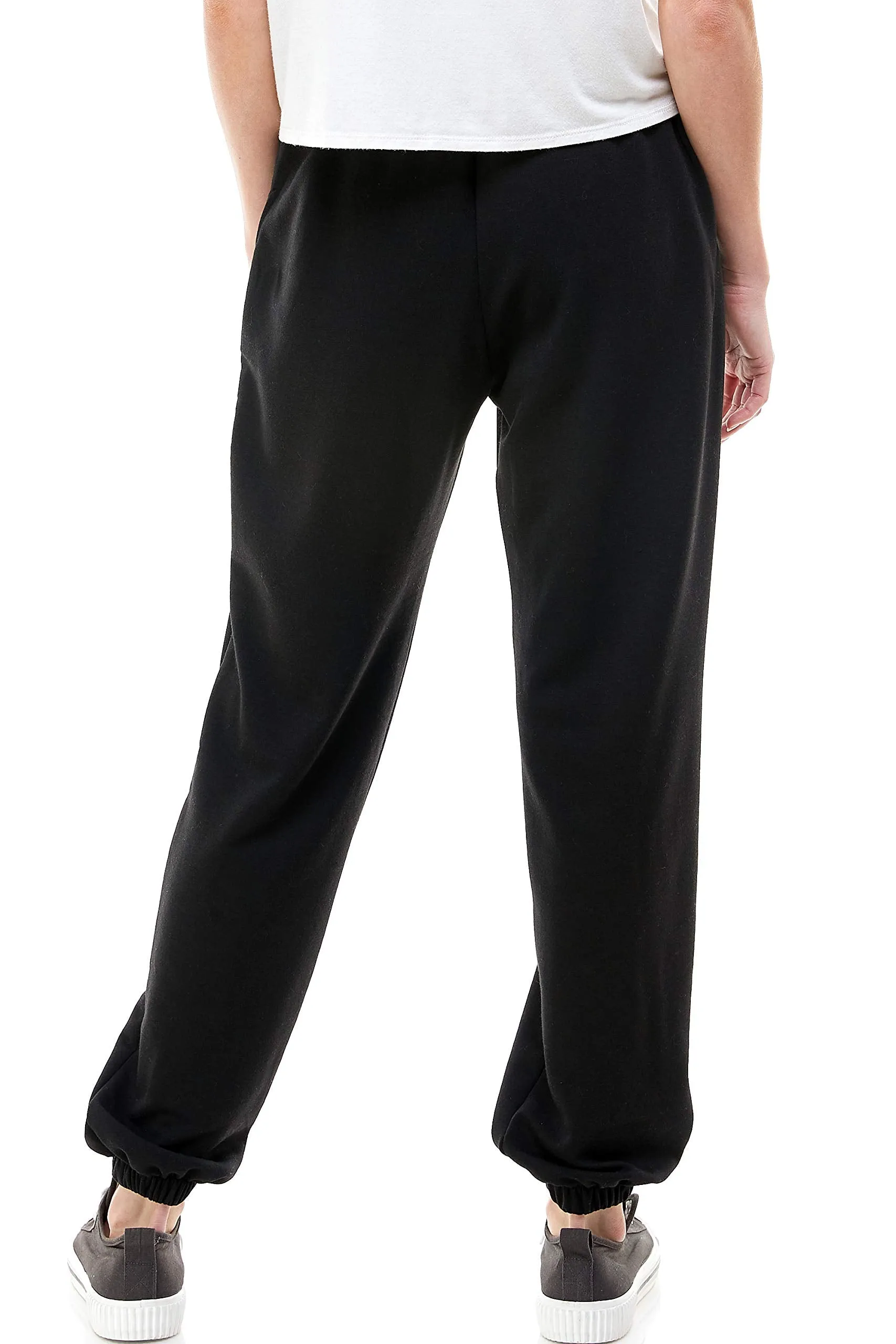 Women's High Waisted Sporty Gym Athletic Fit Jogger Sweatpants and Loose fit Lounge Trousers Plus Size Lounge Pant