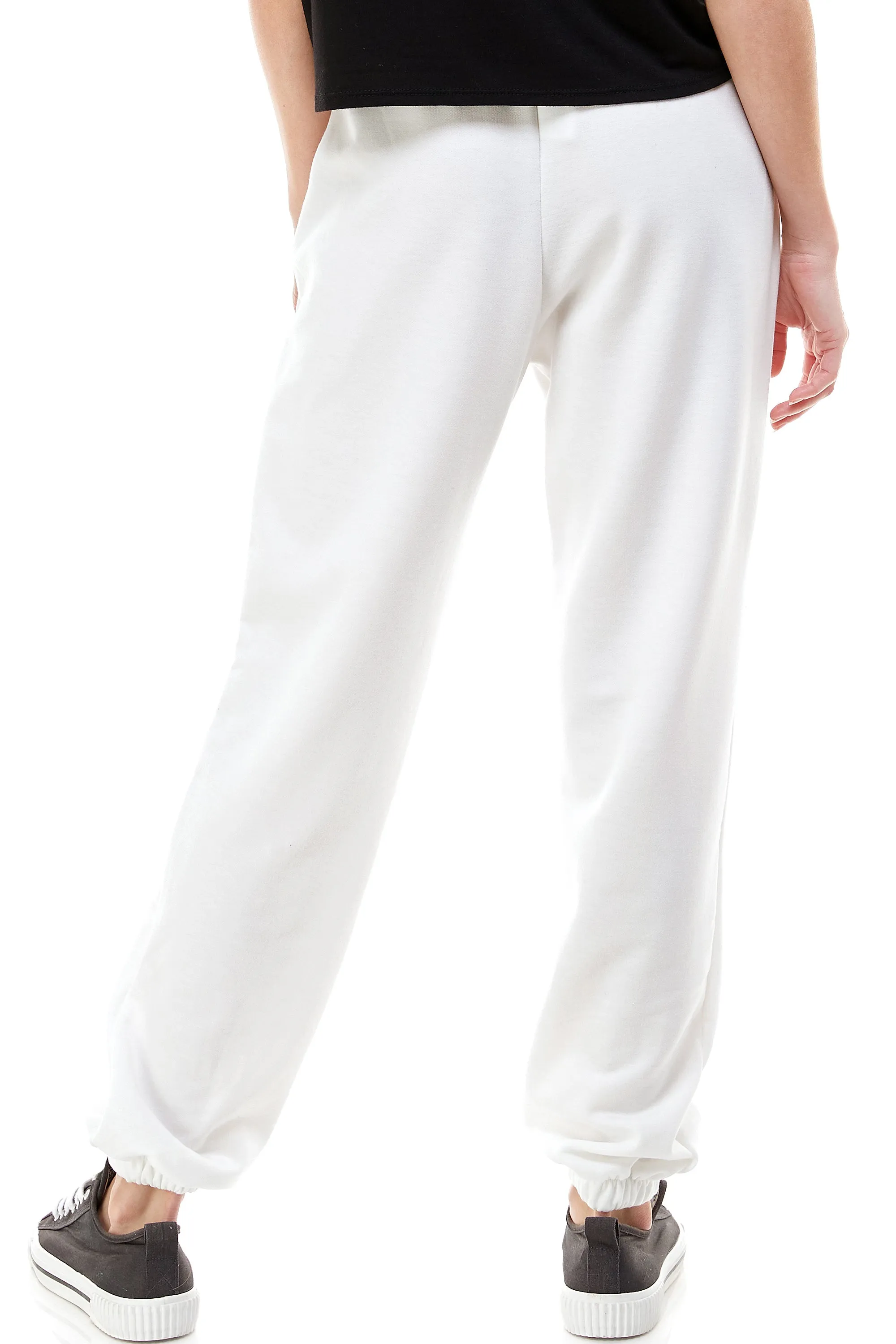 Women's High Waisted Sporty Gym Athletic Fit Jogger Sweatpants and Loose fit Lounge Trousers Plus Size Lounge Pant