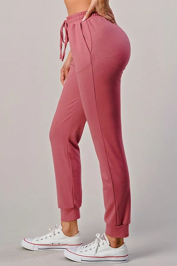 Women's High Waisted Sporty Gym Athletic Fit Jogger Sweatpants and Loose fit Lounge Trousers Plus Size Lounge Pant