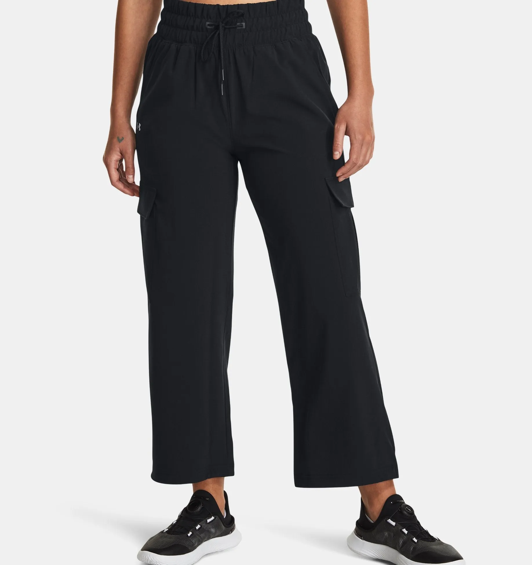 Women's High Waisted Woven Pants