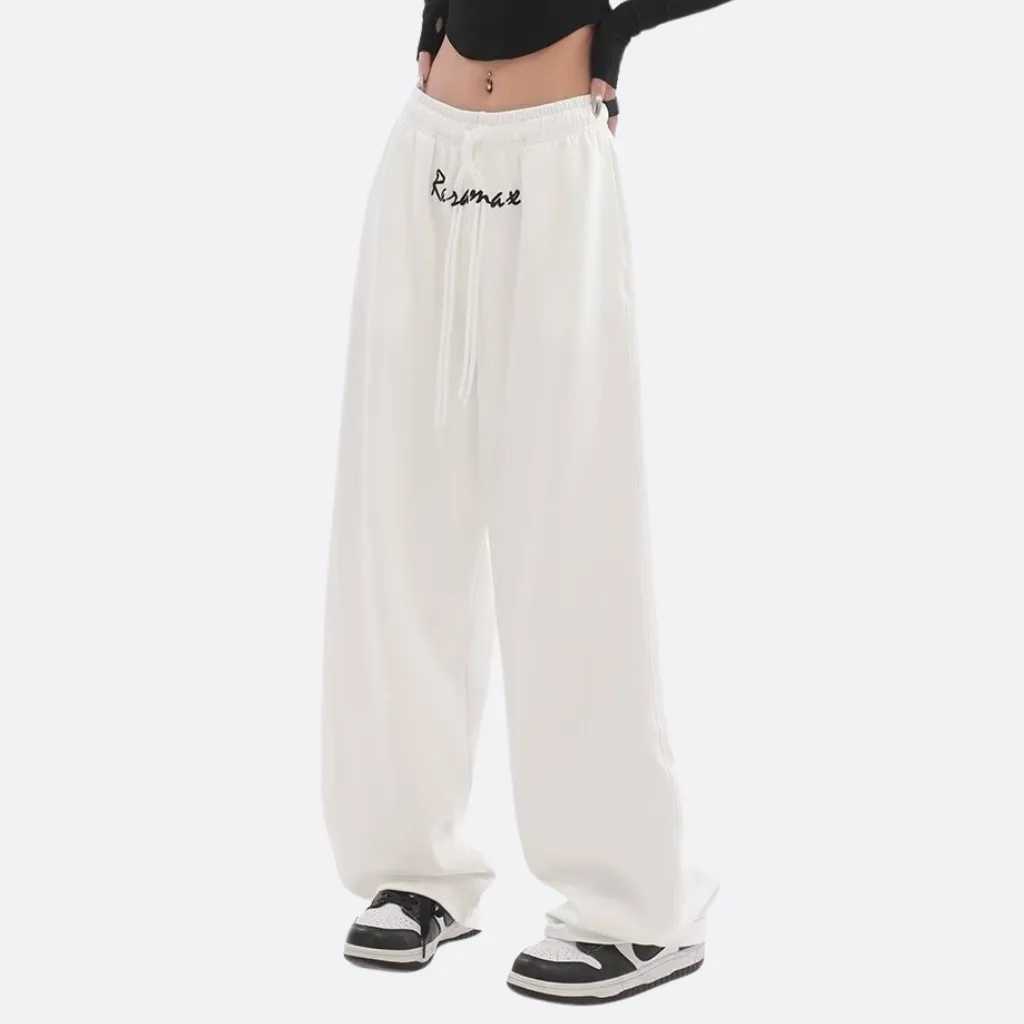 Women's Letter Drawstring Sweatpants
