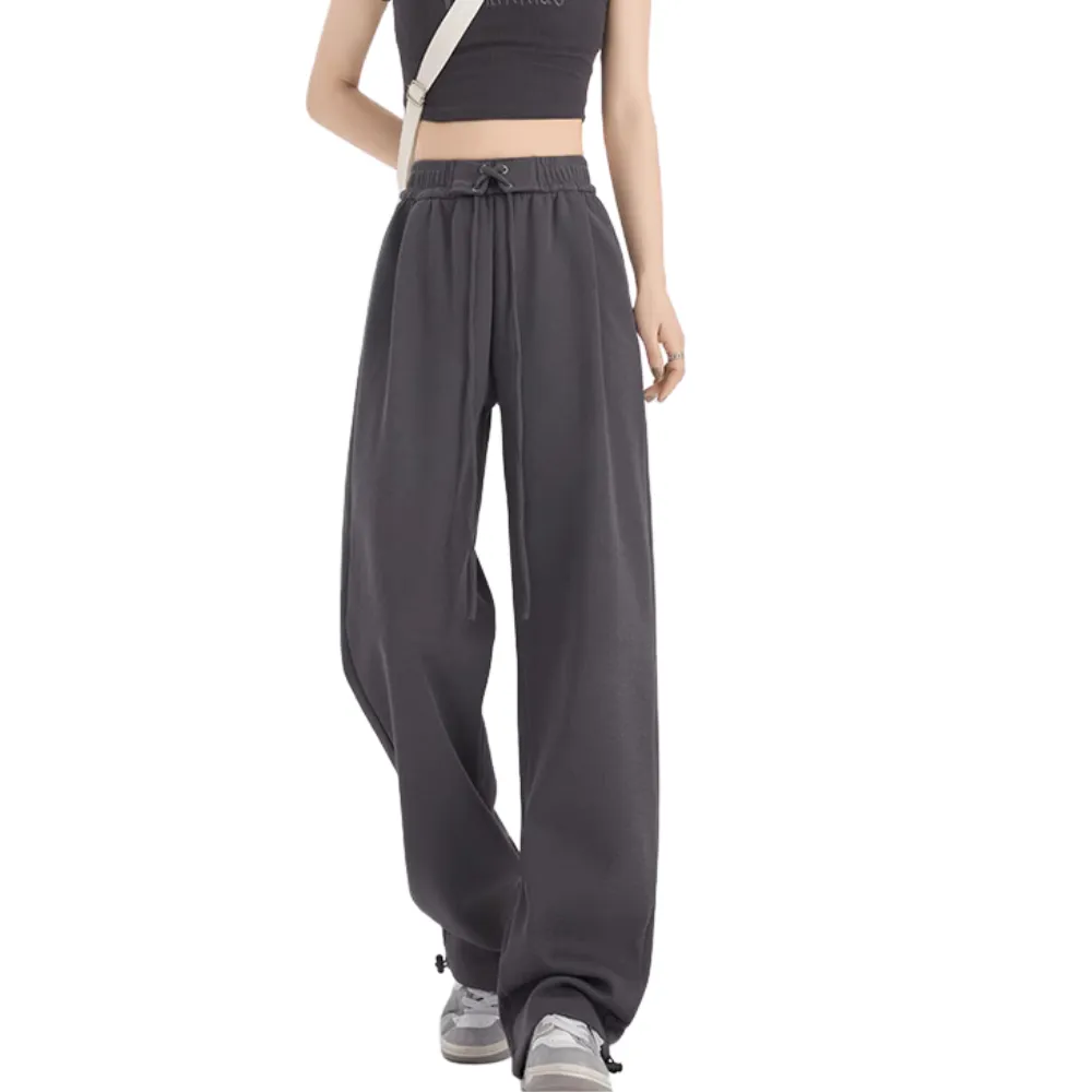 Women's Slim Fit Solid Color Sweatpants