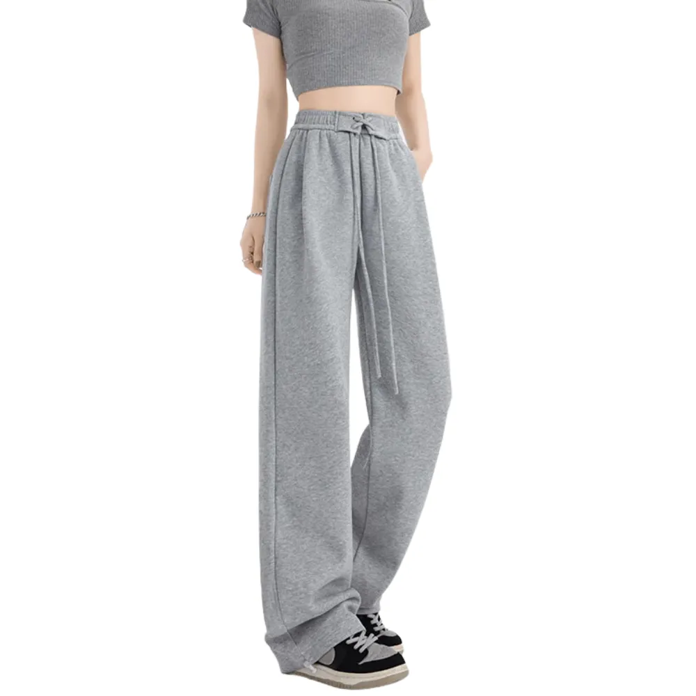 Women's Slim Fit Solid Color Sweatpants