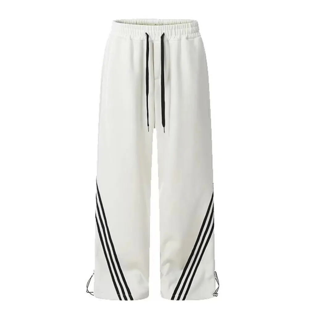 Women's Three Stripes Contrast Color Sweatpants