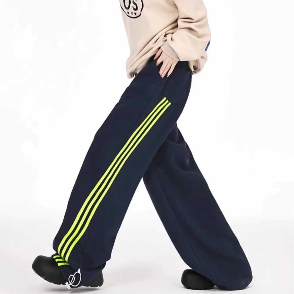 Women's Three Stripes Contrast Color Sweatpants