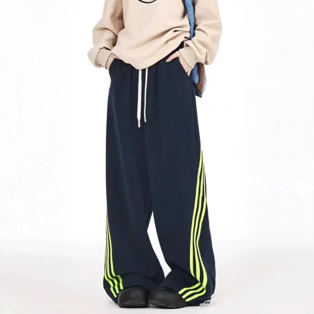 Women's Three Stripes Contrast Color Sweatpants