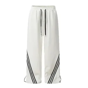 Women's Three Stripes Contrast Color Sweatpants