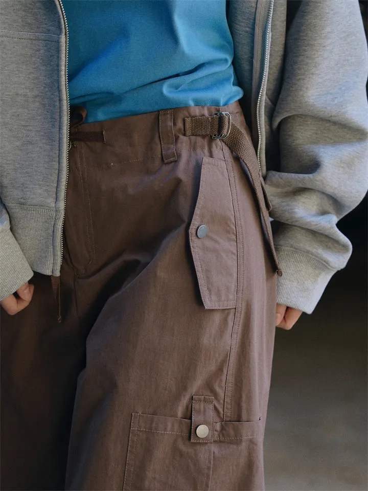 Women's Vintage Chic Multi-Pocket Durable Cargo Pants