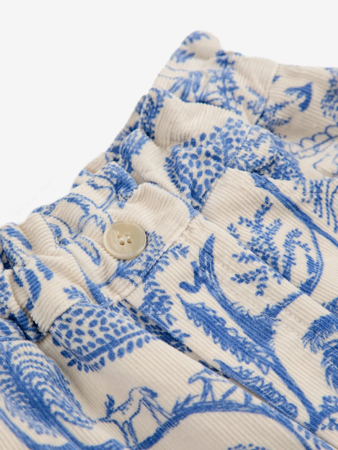 Wonderland Micro Corduroy Paperbag Pants by Bobo Choses