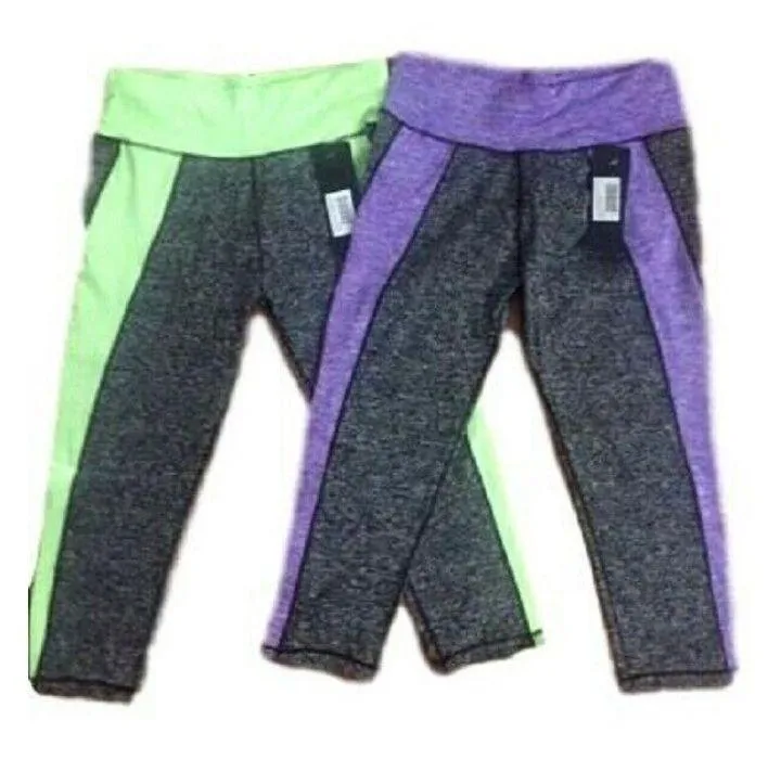 Yelete Fitness Yoga Workout Pants in Capri or Long Length