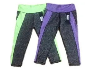 Yelete Fitness Yoga Workout Pants in Capri or Long Length