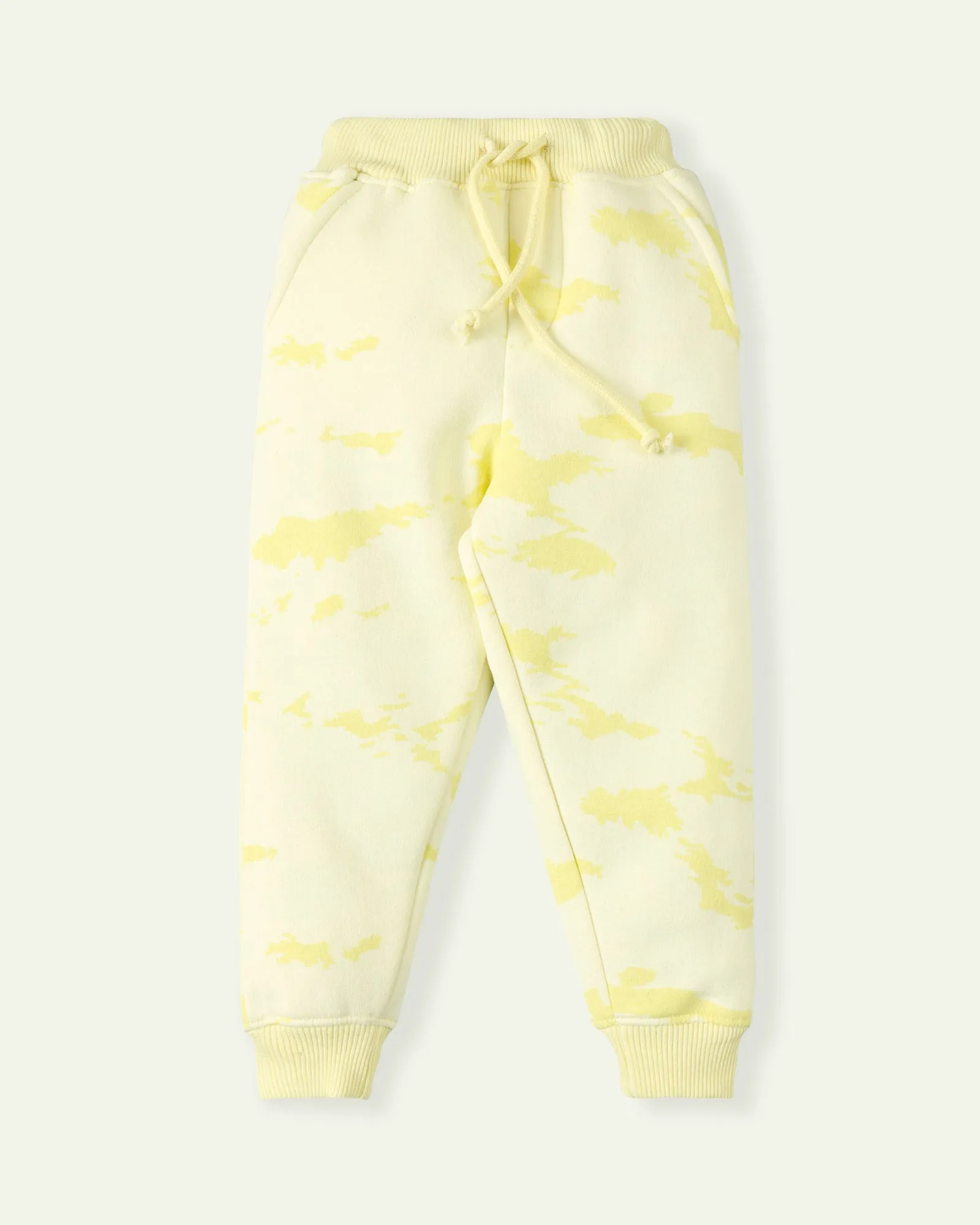 Yellow Tie & Dye Sweatpants