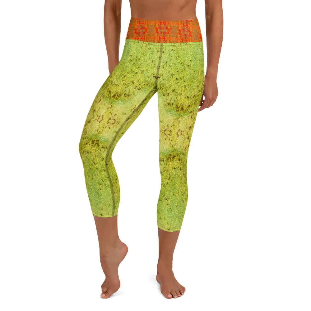 Yoga Capri Leggings (Her/Muliebris) RJSTH@Fabric#2 RJSTHS2021 RJS