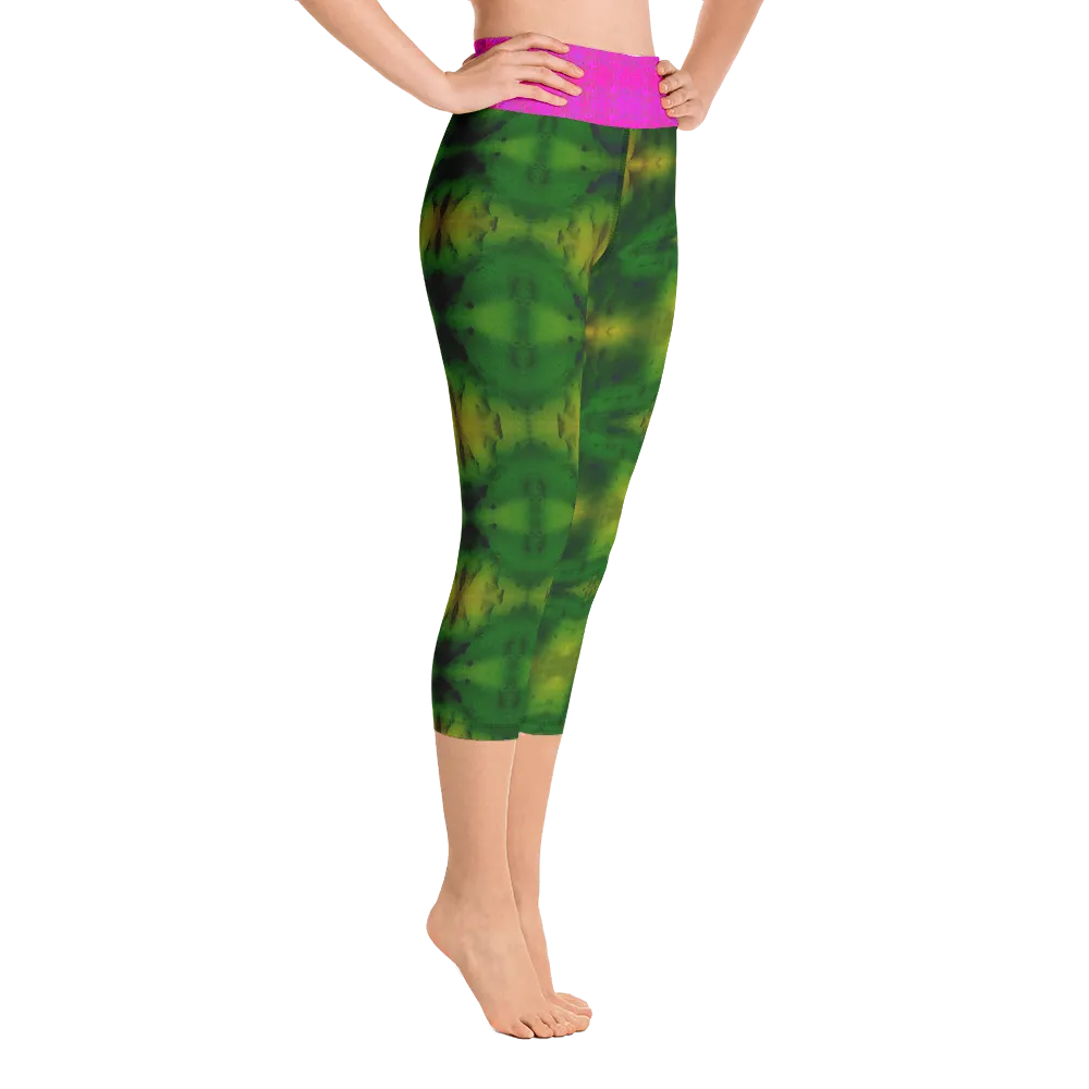 Yoga Capri Leggings (Her/Muliebris) RJSTH@Fabric#7 RJSTHS2021 RJS