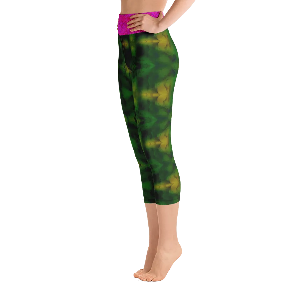 Yoga Capri Leggings (Her/Muliebris) RJSTH@Fabric#7 RJSTHS2021 RJS