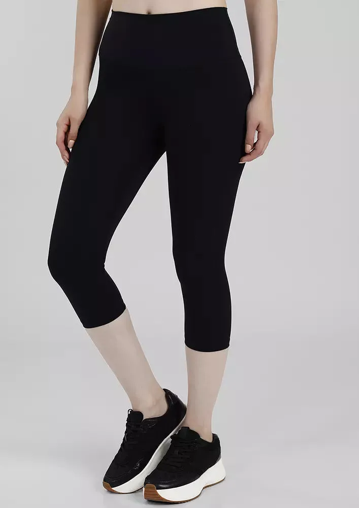 Yoga High Waistband Capri Leggings