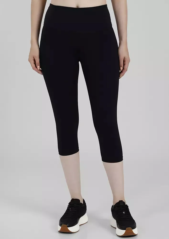 Yoga High Waistband Capri Leggings