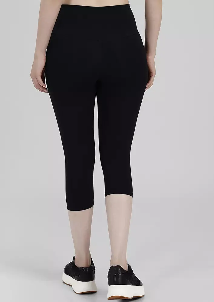 Yoga High Waistband Capri Leggings