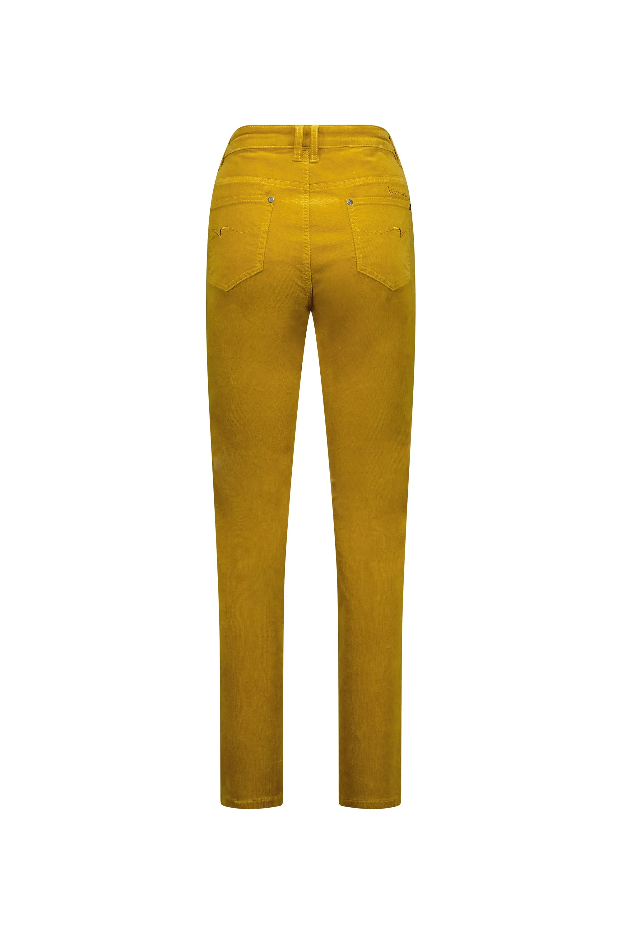 Zip Cord Pants - Mustard