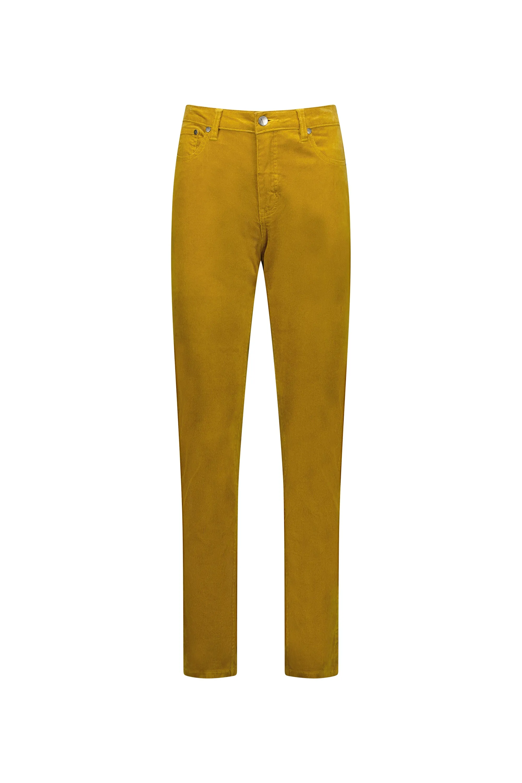 Zip Cord Pants - Mustard